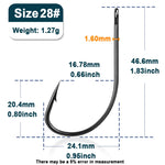 Lade das Bild in den Galerie-Viewer, 9KM Fishing Hooks Saltwater Live Bait Hook 50~200Pcs Fishing Catfish Bass Hooks Tackle Trout Fishing Octopus Hooks Accessories
