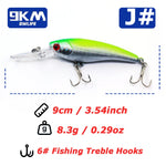 Lade das Bild in den Galerie-Viewer, Minnow Lures Popper Crankbaits 8g Fishing Hard Baits Swimbaits Boat Topwater Lures for Trout Bass Perch Catfish with Treble Hook
