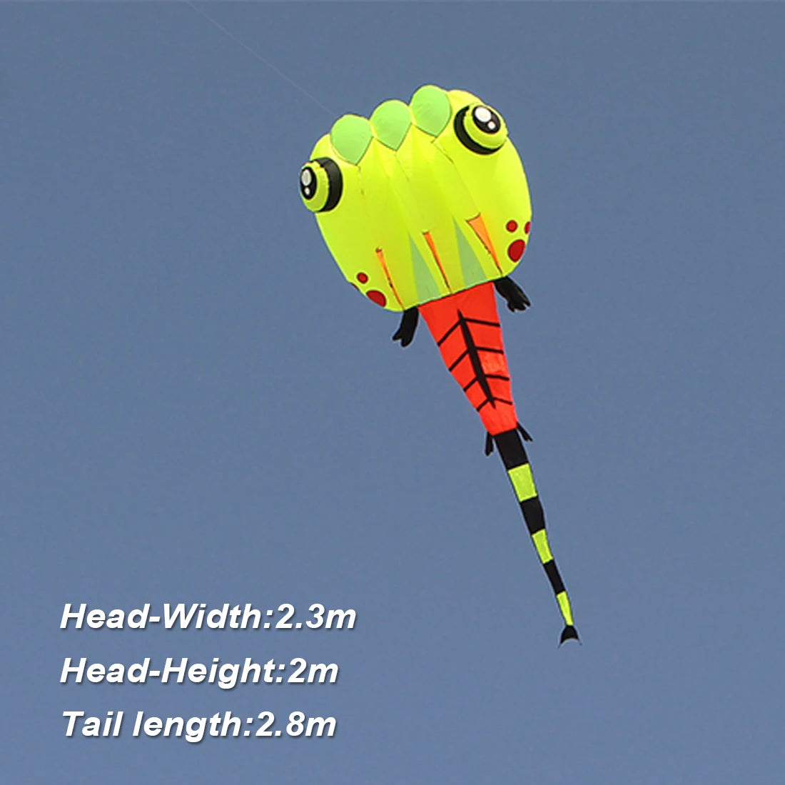 9KM 2㎡~8㎡ Pilot Lifter Tadpole Kite Single Line Soft Inflatable Line Laundry Show Kite Best 30D Ripstop Nylon Fabric