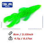 Lade das Bild in den Galerie-Viewer, Swimbait Fishing Lures Creature Bait Soft Plastic Bass Fishing Lure Swimbaits Dragonfly Larva Lures Trout Panfish Walleye Perch
