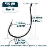 Load image into Gallery viewer, Drop Shot Hook Bass Fishing Hooks 50~200Pcs Drop Shot Rig Worm Hook High Carbon Steel Freshwater Fishing for Carp Perch Catfish
