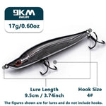 Load image into Gallery viewer, Slow Sinking Pencil Lures 11~17g Sea Fishing Lure Hard Bait for Bass Wobbler Pencil Lure Hard Bait 8~9.5cm Salmon Redfish Trout
