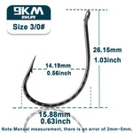 Lade das Bild in den Galerie-Viewer, Drop Shot Hook Bass Fishing Hooks 50~200Pcs Drop Shot Rig Worm Hook High Carbon Steel Freshwater Fishing for Carp Perch Catfish
