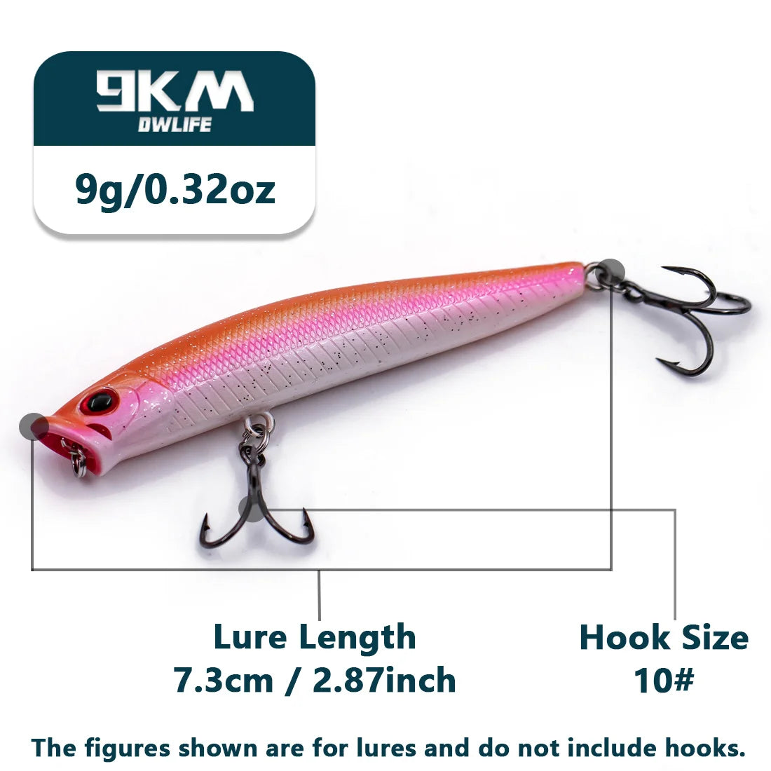 Sinking Fishing Lures 73~80mm Popper Lures Wobbler Pencil Artificial Hard Bait Bass Fishing Lure Salmon Redfish Trout 73~80mm