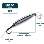 Lade das Bild in den Galerie-Viewer, Fishing Lures Bass Saltwater Fishing Gear Trout Lures Fishing Tackle Tuna Snapper King Grouper Freshwater Metal Fishing Jigs
