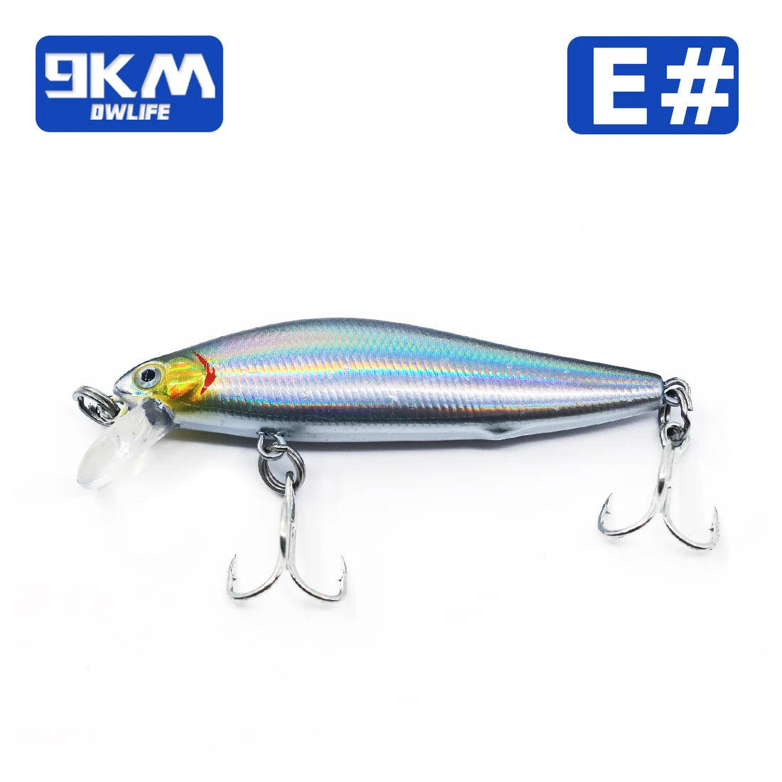 Sinking Fishing Lures 5~14.5g Hard Bait Minnow Lure with Treble Hook Freshwater Jerkbait Swimbait for Bass Trout Walleye Redfish