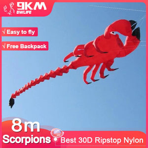  Scorpions Kite Line Laundry Kite Pendant Soft Inflatable Show Kite