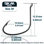 Lade das Bild in den Galerie-Viewer, Catfish Hook Live Bait Hook 50~200Pcs High Carbon Steel Pike Hook Freshwater Saltwater Halibut Trotline Hooks Octopus 4#~3/0#
