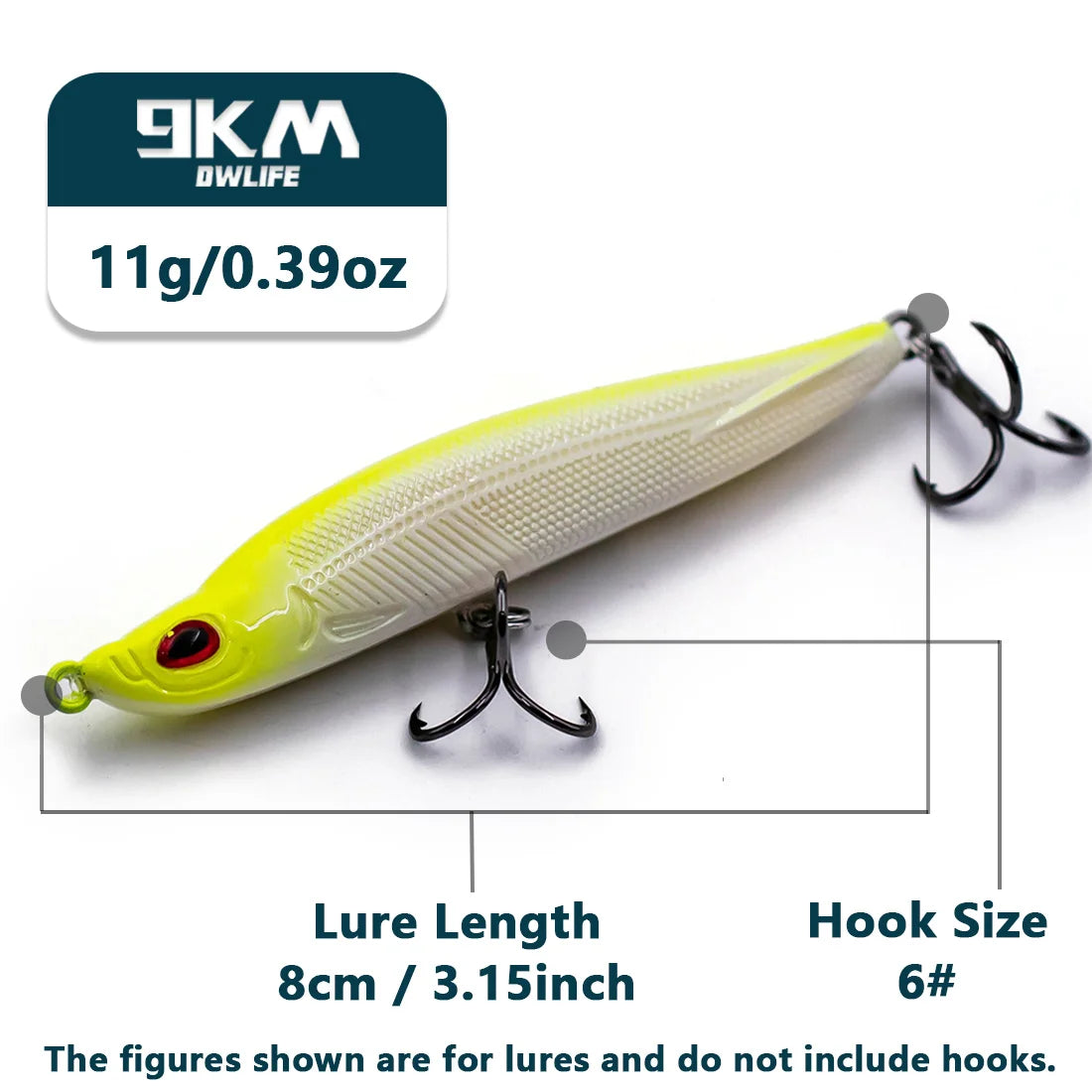 Slow Sinking Pencil Lures 11~17g Sea Fishing Lure Hard Bait for Bass Wobbler Pencil Lure Hard Bait 8~9.5cm Salmon Redfish Trout