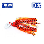 Load image into Gallery viewer, Fishing Bladed Jig Head Lures Bass Spinner Baits Topwater Jigs Buzzbait Swimbait Freshwater Bass Trout Salmon Pike with EWG Hook
