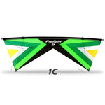 Lade das Bild in den Galerie-Viewer, Freilein 2.4m Beginner 4 Line Stunt Kite for Adults Professional Acrobatic Kite PC20 13&quot; Handle + 4x25mx90lb Dyneema Lines + Bag
