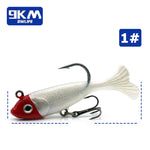 Lade das Bild in den Galerie-Viewer, Soft Fishing Lures Jig Head Swim Lure Paddle Tail Swimbaits Bass Fishing Sinking Bait Freshwater Saltwater for Trout Walleye
