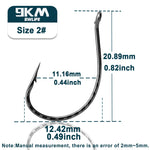 Load image into Gallery viewer, Drop Shot Hook Bass Fishing Hooks 50~200Pcs Drop Shot Rig Worm Hook High Carbon Steel Freshwater Fishing for Carp Perch Catfish
