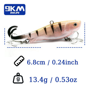 Soft Fishing Lures Jig Head Swim Lure Split Tail Swimbaits with Treble Hooks For Saltwater Freshwater Bass Fishing Trout Walleye