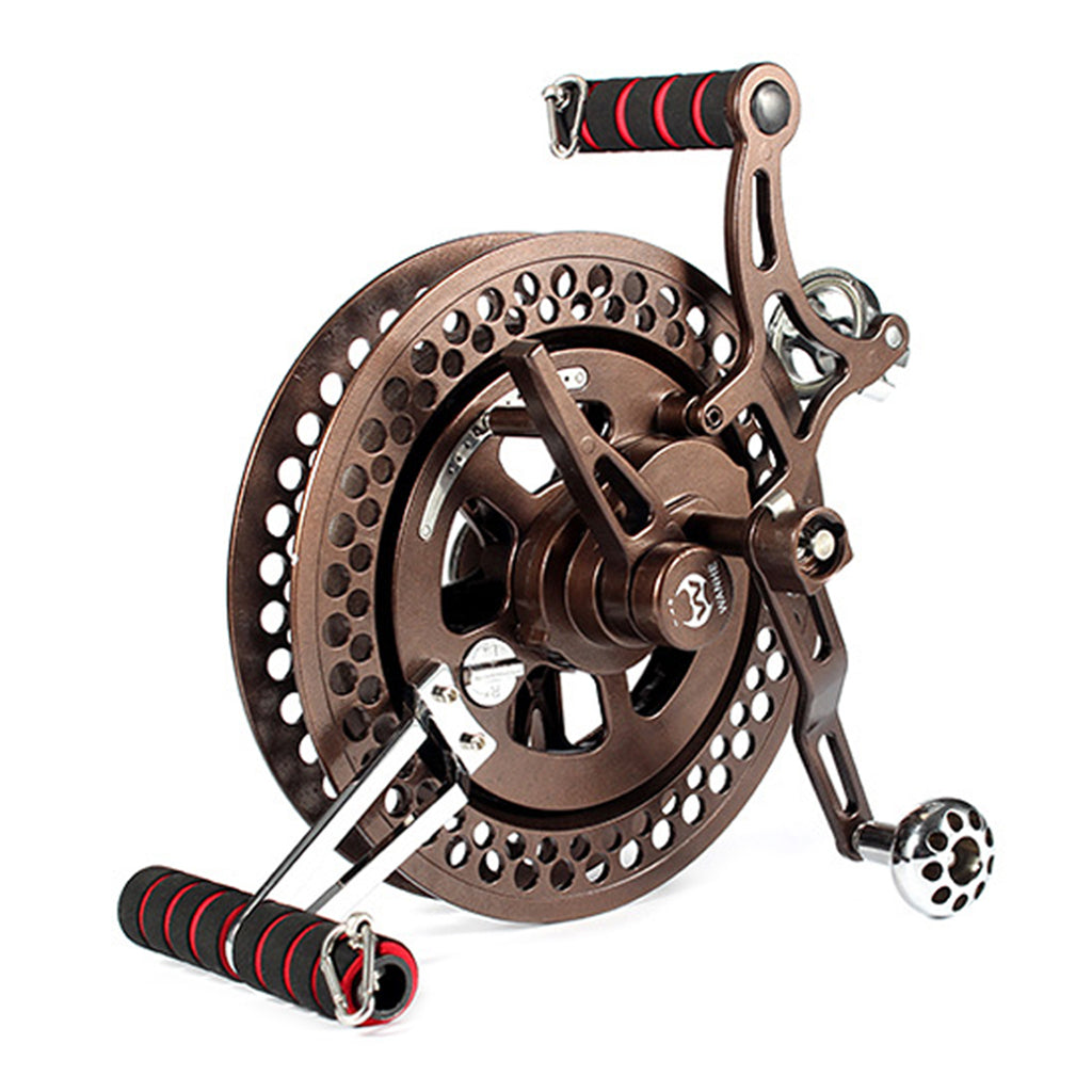 Single Line Kite Reel Winder with Brake System Lockable