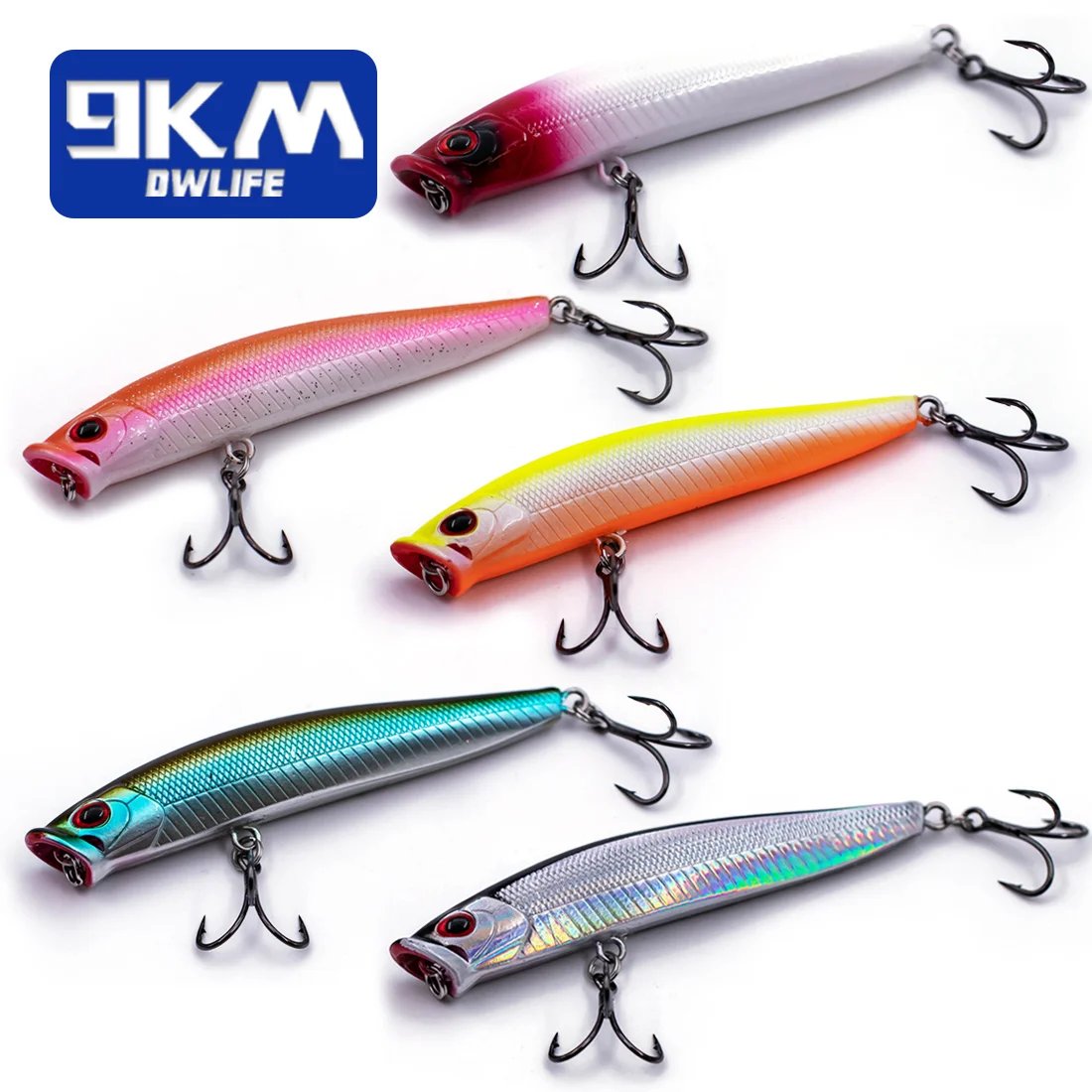 Sinking Fishing Lures 73~80mm Popper Lures