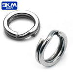 Lade das Bild in den Galerie-Viewer, Split Rings Fishing 50~200Pcs Stainless Steel Lure Rings
