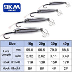 Lade das Bild in den Galerie-Viewer, Fishing Lures Bass Saltwater Fishing Gear Trout Lures Fishing Tackle Tuna Snapper King Grouper Freshwater Metal Fishing Jigs
