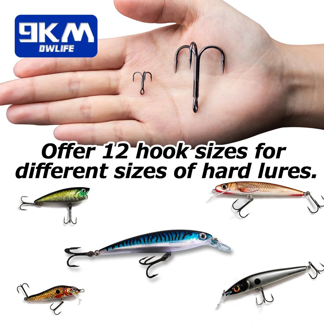 Freshwater Triple Fishing Hooks Set #1 Size 10 Pieces Fishing Accessories  High Carbon Steel Brabed Sharp Triple Hook Replacement Fishing Hooks on  Hard Lures for Freshwater Saltwater : : Sports, Fitness & Outdoors