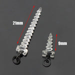 Load image into Gallery viewer, 9KM Carp Fishing Accessories 25Pcs Bait Screw Fishing Swivel Double Ended Screw
