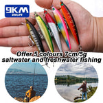 Lade das Bild in den Galerie-Viewer, Hard Minnow Fishing Lures 7cm Jerkbait Swimbait Fishing Walleye Lures Crankbait Trout Catfish Jerk Bait Minnow Lure Treble Hooks
