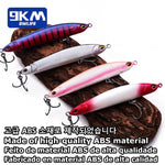 Lade das Bild in den Galerie-Viewer, Slow Sinking Pencil Lures 9.5~19g Saltwater Fishing Lures Hard Fishing Bait with Treble Hooks
