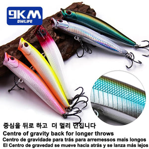 Sinking Fishing Lures 73~80mm Popper Lures
