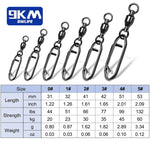 Load image into Gallery viewer, Fishing Swivels Snap 25~100Pcs Ball Bearing Swivel 
