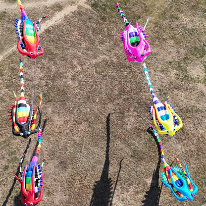 9KM 15M Mallworm Kite Line Laundry Kite Soft Inflatable 30D Ripstop Nylon for Kite Festival with Bag  (Accept wholesale)