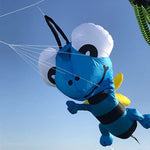 Load image into Gallery viewer, 9KM 3m Bee Kite Line Laundry Kite Soft Inflatable 30D Ripstop Nylon with Bag for Kite Festival (Accept wholesale)
