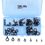 Lade das Bild in den Galerie-Viewer, Fishing Rod Guides 35~70pcs Stainless Steel MK Rod Repair Kit
