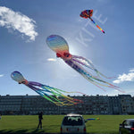 Load image into Gallery viewer, 9KM Giant 40m Octopus Kite Line Laundry Pendant Soft Inflatable Show Kite for Kite Festival 30D Ripstop Nylon Fabric
