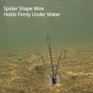 9KM Spider Sinker Weight Offshore Angler Surf Sinker 1oz-8oz Saltwater Beach Casting Sea Fishing Bottom Holder