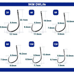 Lade das Bild in den Galerie-Viewer, Single Hooks 50~200Pcs Fishing Spoons Blade Baits Hook
