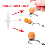 Load image into Gallery viewer, 9KM Carp Fishing Accessories 25Pcs Bait Screw Fishing Swivel Double Ended Screw
