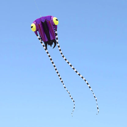 9KM Kite 2㎡ Trilobite Kite 7.45m Soft Inflatable Line Laundry Show Kite 30D Ripstop Nylon Fabric With Swivels & Bag