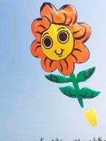 Load image into Gallery viewer, 9KM 7m Sunflower Kite Line Laundry Pendant Soft Inflatable Show Kite for Kite Festival 30D Ripstop Nylon Fabric with Bag
