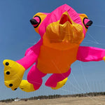 Lade das Bild in den Galerie-Viewer, 9KM Giant 5m Frog Kite Line Laundry Kite Soft Inflatable 30D Ripstop Nylon with Bag for Kite Festival (Accept wholesale)
