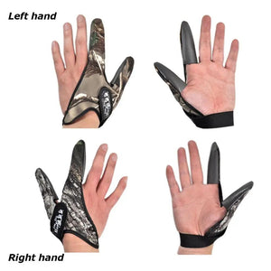 SingleTwo Finger Fishing Gloves Anti-Slip Elastic Casting Line Throwing