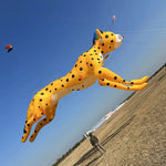 Load image into Gallery viewer, 9KM 10m Leopard Kite Line Laundry Kite Pendant Soft Inflatable Show Kite for Kite Festival 30D Ripstop Nylon with Bag
