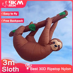 Lade das Bild in den Galerie-Viewer, 9KM 3m Sloth kite Line Laundry Pendant Soft Inflatable Show Kite for Kite Festival 30D Ripstop Nylon Fabric (Accept wholesale)
