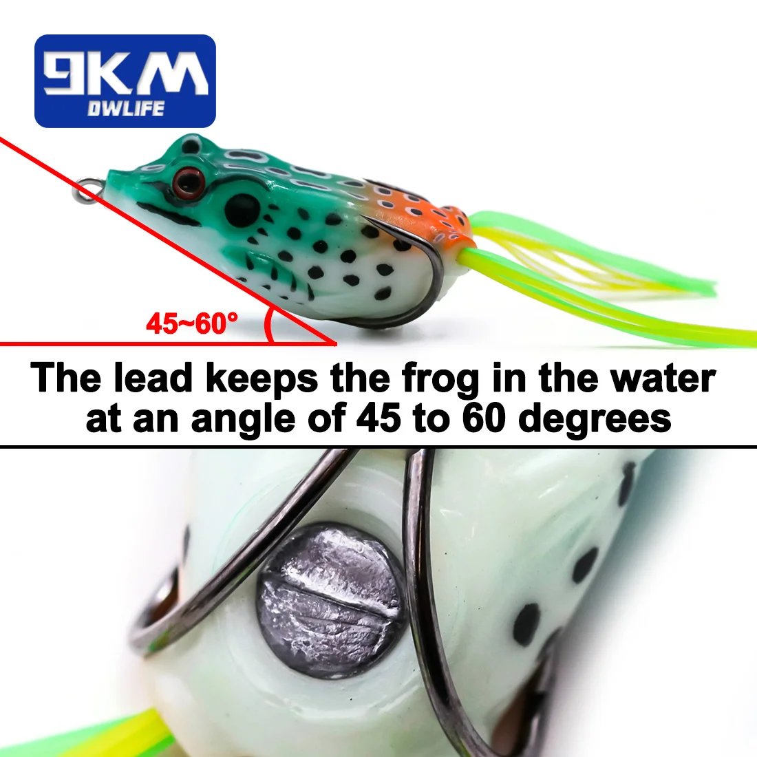 Topwater Frog Lures 