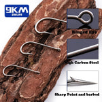 Lade das Bild in den Galerie-Viewer, Saltwater Fishing Hooks 50~200Pcs Spear Sharp Bait Hooks Offset Hook
