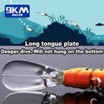 Load image into Gallery viewer, Hard Minnow Fishing Lures Deep Diving Crankbait Jerkbait Sinking Lures
