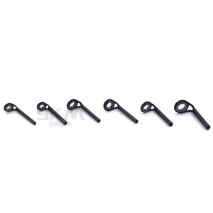 Fishing Rod Guides 5~10pcs MKT Fishing Rod Repair Kit Tip Top Guide Stainless Steel Ceramic Ring Saltwater Freshwater 1.2~2.0mm