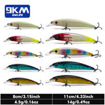 Load image into Gallery viewer, Hard Minnow Fishing Lures 8~11cm Jerkbait Bait
