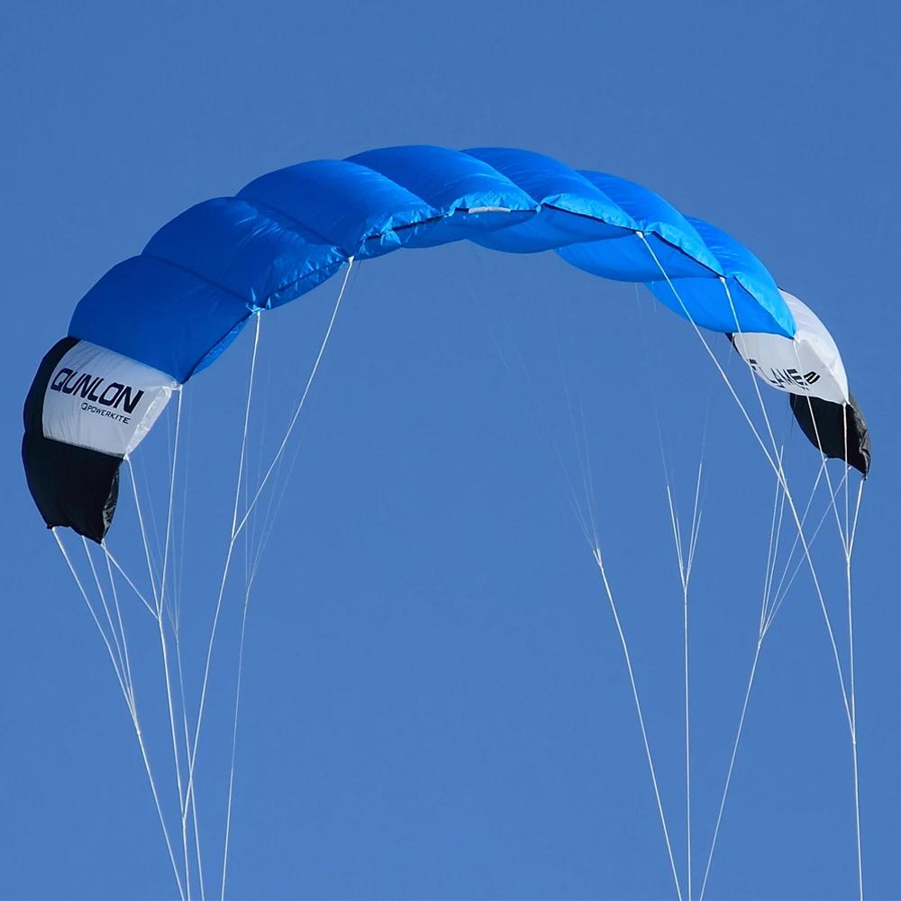 9KM 2㎡-4㎡ 4 Line Power Kite Trainer Kite Professional Traction Kite 100KG & 180KGx20m Dyneema Flying Lines and Control Kites