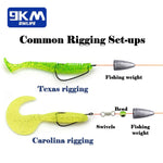 Load image into Gallery viewer, Ewg Hooks 50Pcs Bass Fishing Texas Rig Hooks
