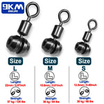 Load image into Gallery viewer, Fishing Swivels 25~100Pcs 3-Way Swivels Fishing Rig Line Connector
