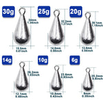 Lade das Bild in den Galerie-Viewer, Fishing Sinker 10~30Pcs Bass Casting Sinkers 
